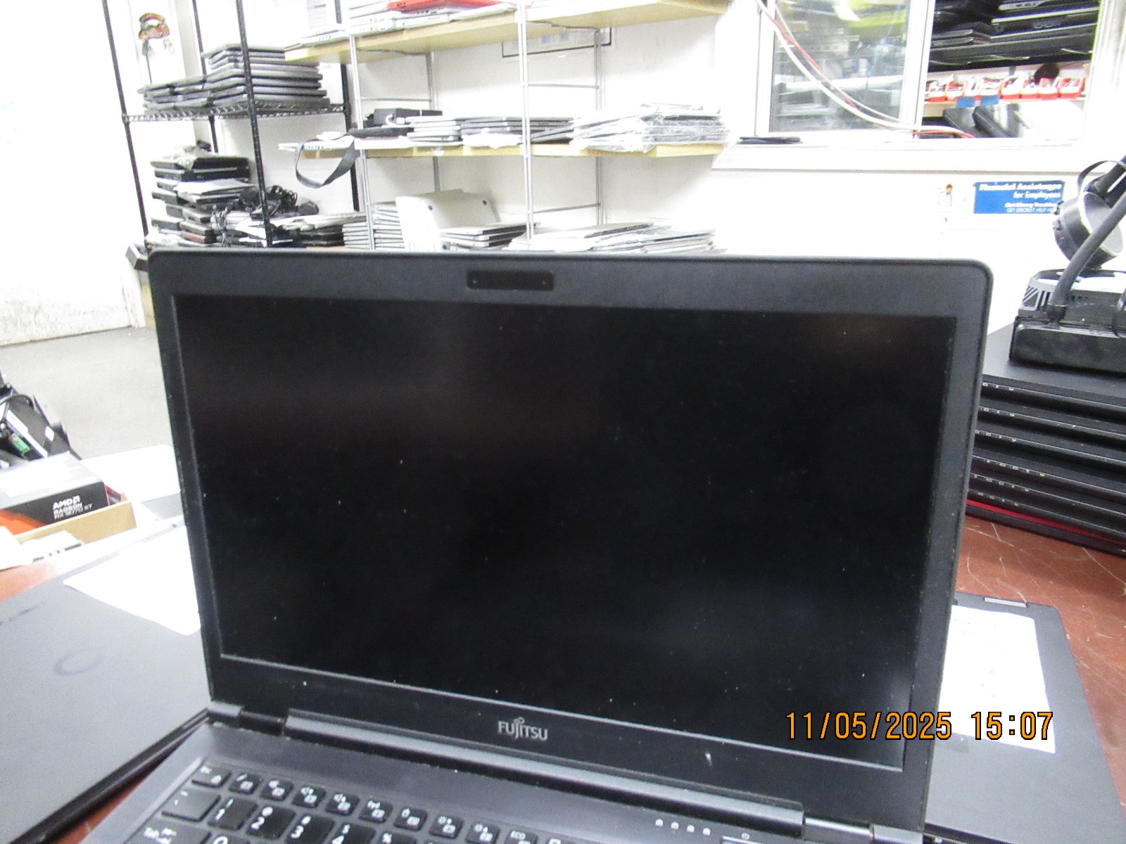 Lot of 5 Fujitsu Lifebook U749 i7 8665U 1.90GHz Laptop [NO RAM/HDD/OS/AC]