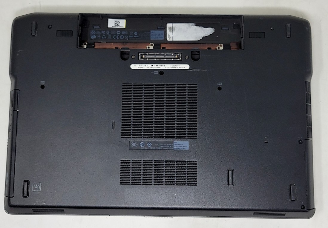 DELL LATITUDE E6530 Laptop Intel I5-3210M 8GB 320GB SEE NOTES