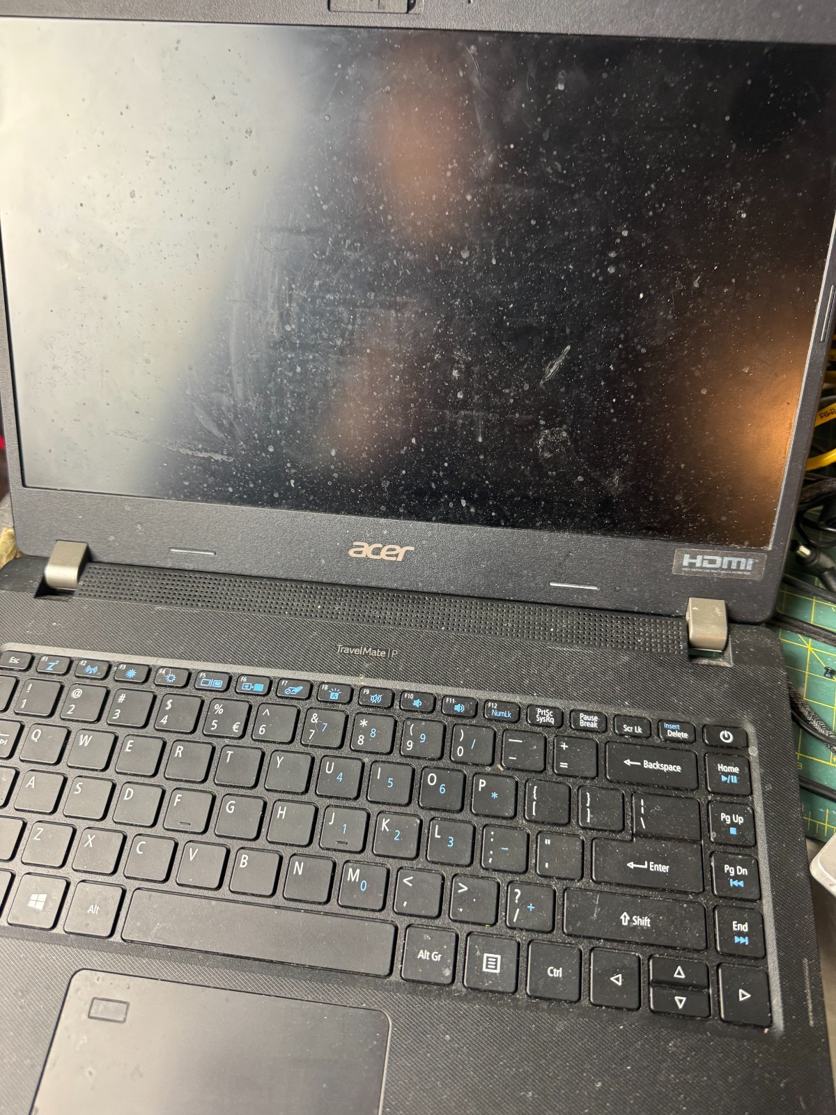 ACER TRAVELMATE P214 Core i5, 8GB RAM, 512GB NVME Laptop for Parts #4351