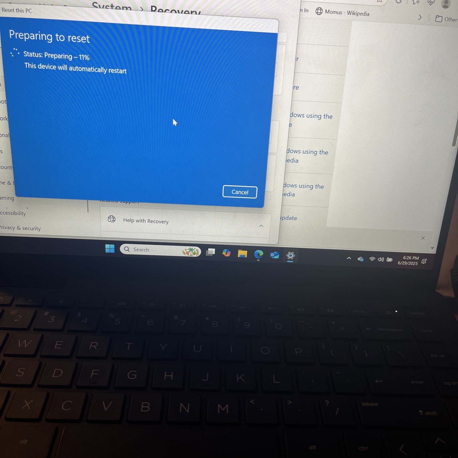 HP Pavilion x360 Intel Core i3 Laptop; Two USB, USB-C, HDMI, charge cable, case.