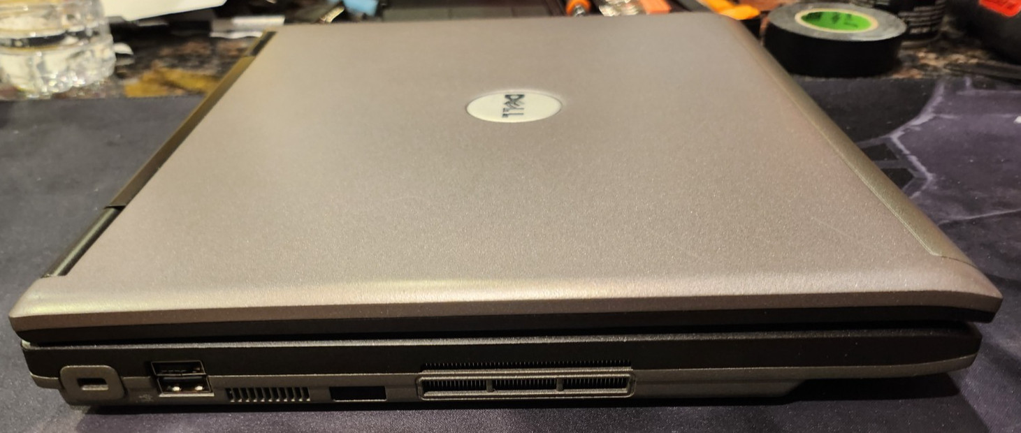 Dell Latitude D410 Pentium M Windows XP 128GB SSD Working Dock AC Wifi 2GB Ram