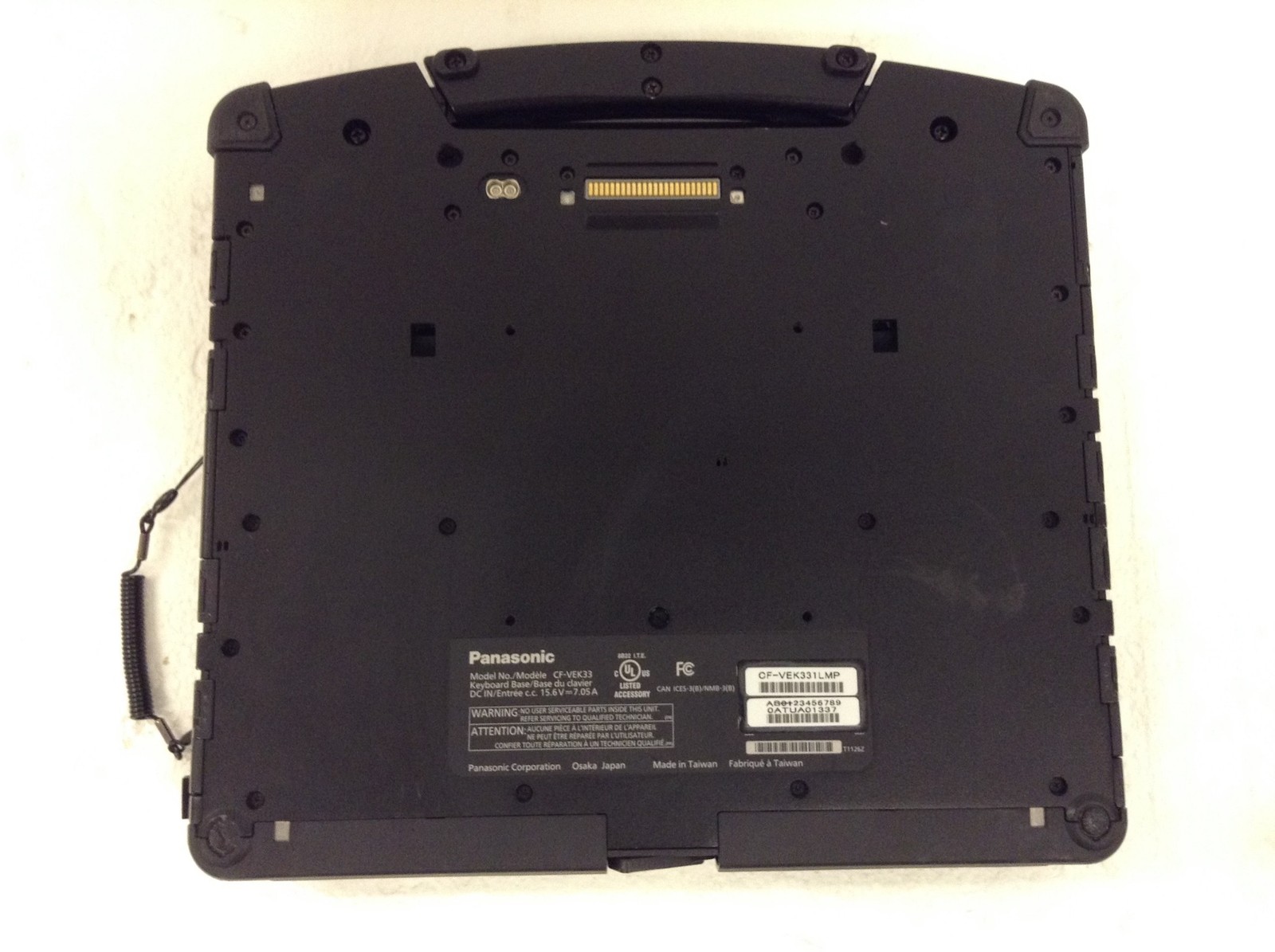 Panasonic Toughbook CF-33 MK1 i7-7600U w/16GB, 256GB SSD, Touch, 2x Bat, 3K HRS