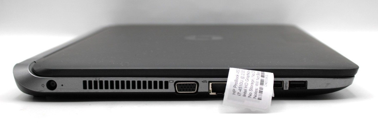 HP ProBook 450 G2 i7-4510U@2.0GHz 8GB DDR3 NO STORAGE OR OS *PARTS/REPAIR*