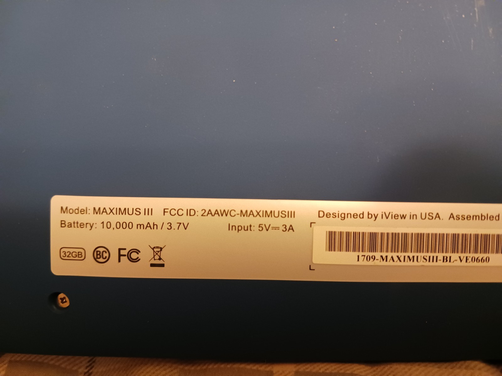 iView Maximus III BL-VE0660 11.6″ Touchscreen Laptop Windows 10