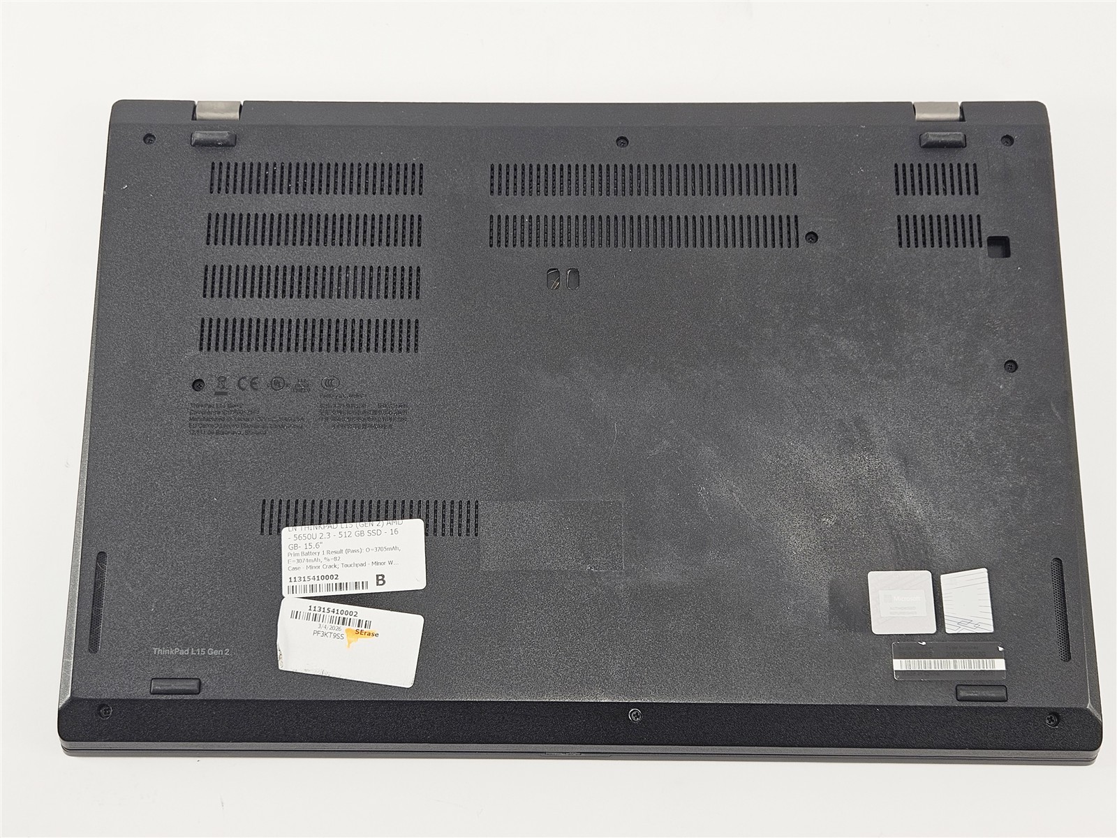 Lenovo 15.6″ ThinkPad L15 Gen 2 Ryzen 5 Pro 5650U 16GB 512GB SSD Win11 Home