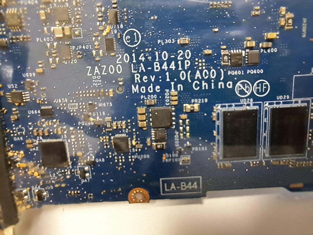 Dell XPS 13 9343 Motherboard LA-B441P Intel Core i5-5200U