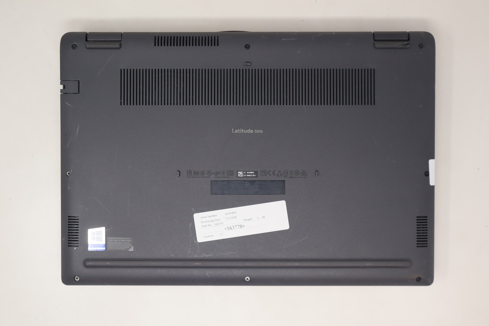 Dell Latitude 3510 Laptop Intel Core i5 10th Gen 8GB RAM 512GB NVMe Win 11 Pro
