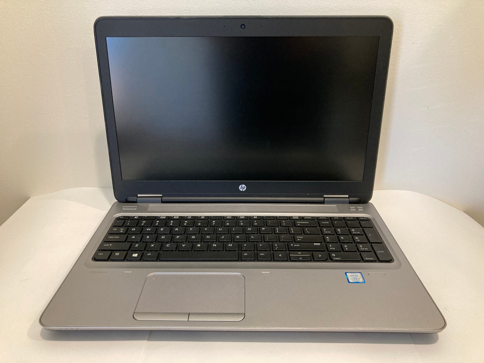ONE HP ProBook 650 G3 i7-7600U @2.8GHZ 16GB RAM, No SSD, No OS, No Bat, READ
