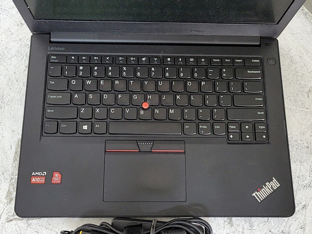 LENOVO ThinkPad E475 20H4CTO1WW 14″ Laptop AMD A10-9600P 4GB 256GB SEE NOTES