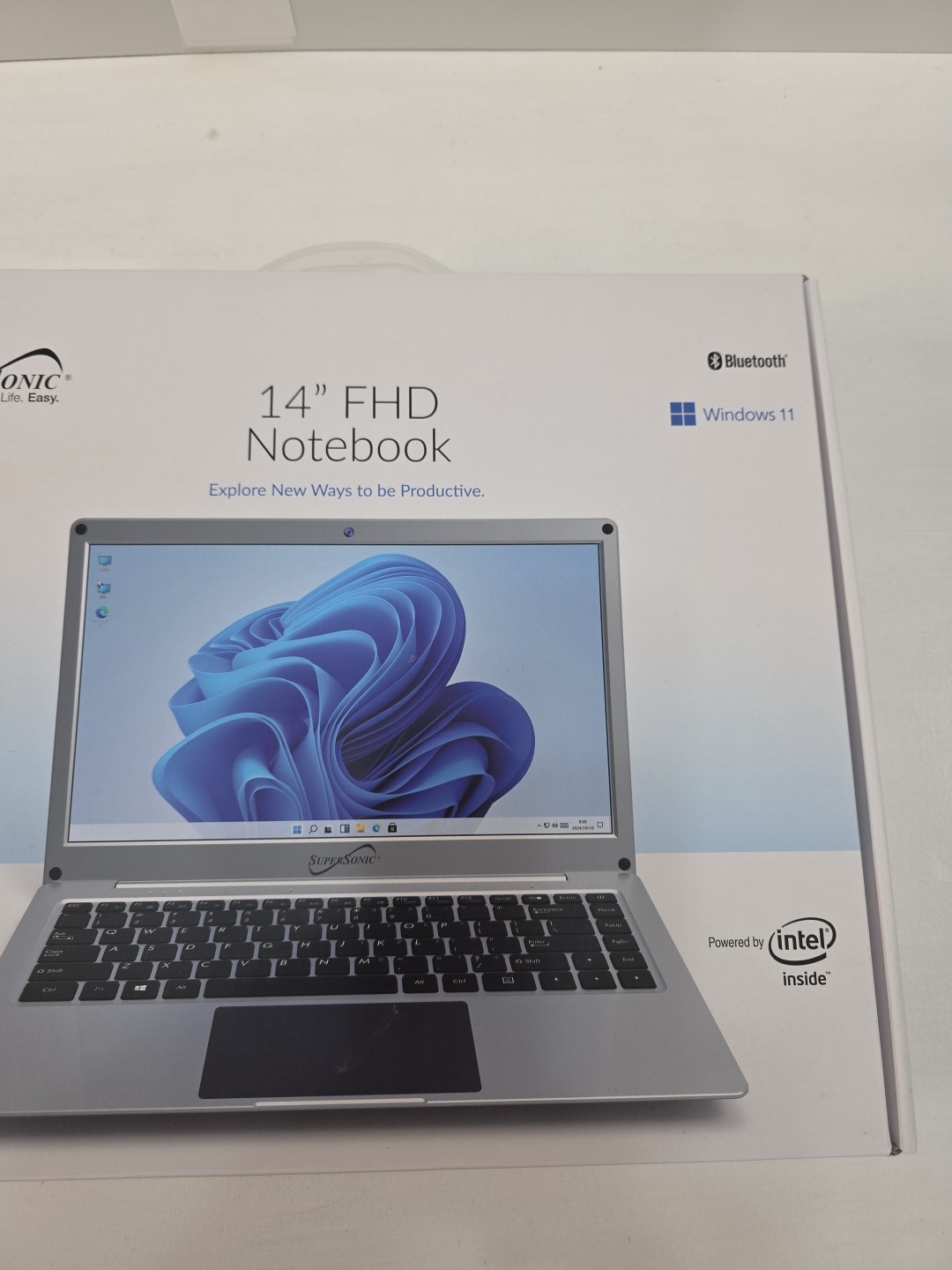 Lectronics Notebook Supersonic 14.1. Wind 11. Quad-Core SC-5514WNB. 12GB 4G RAM