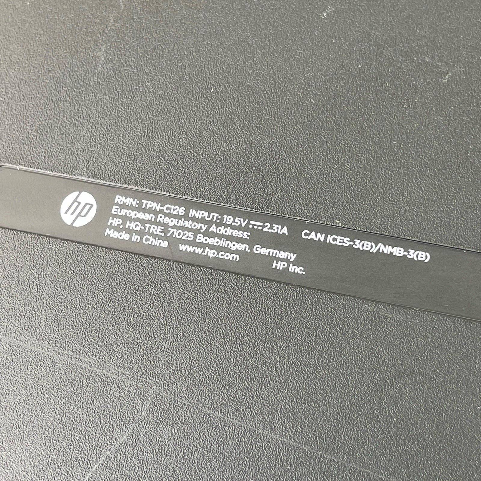 Hp Notebook 15ba057nr 15.6 Inch Laptop 4GB Ram 1TB 2.2GHz Windows 10 -Bad Batt