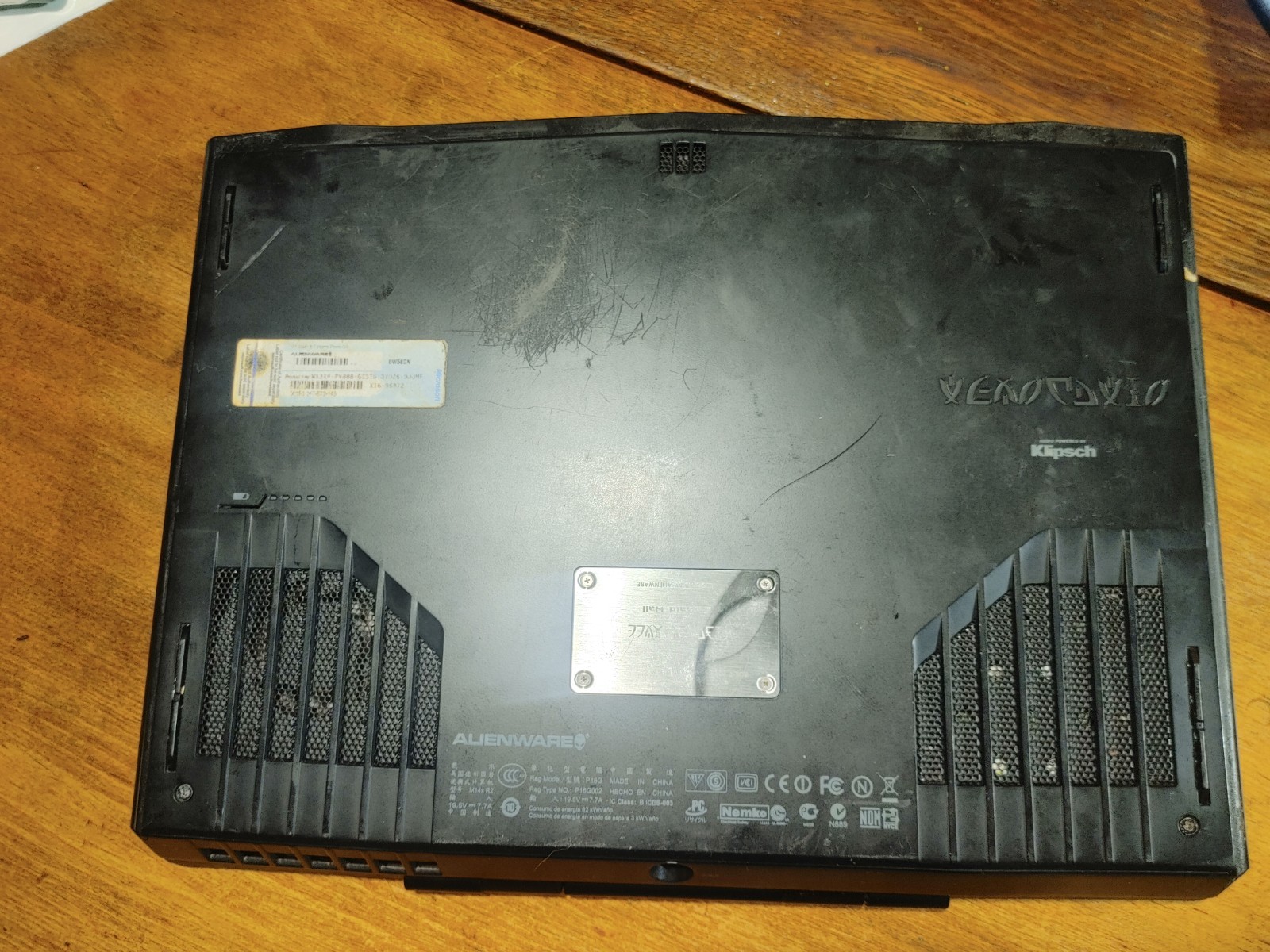 Alienware M14x R2 i7, 8GB, 500GB HDD**READ