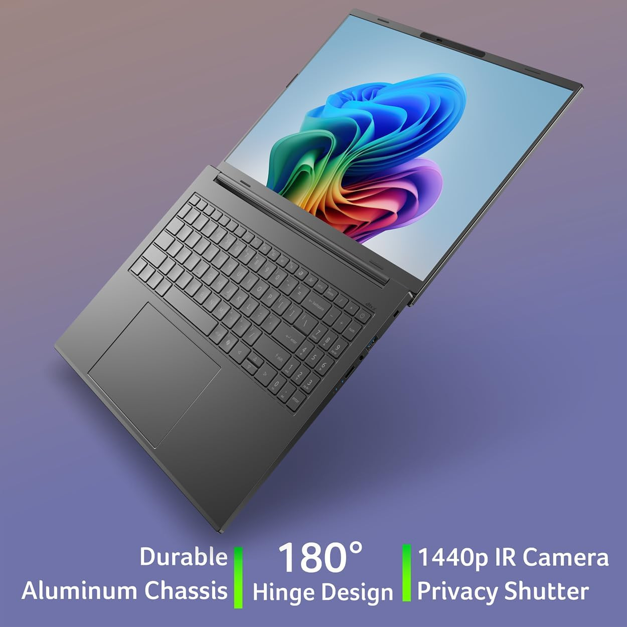 Aspire 16 AI Copilot+ PC | 16″ WUXGA 120Hz Multi-Touch Display | Snapdragon X X1