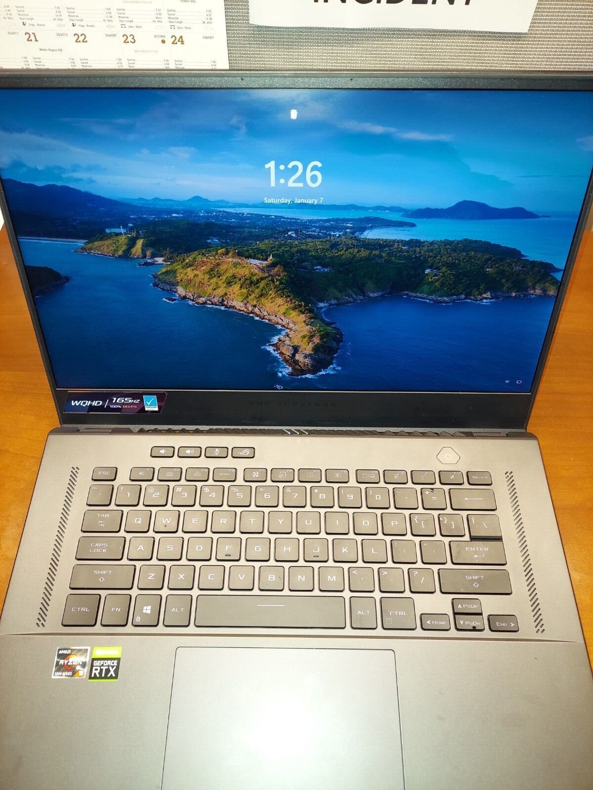 ASUS ROG Zephyrus G15 GA503QR 15.6″ (1TB SSD, AMD Ryzen 9 5000 Series, 4.50 GHz,
