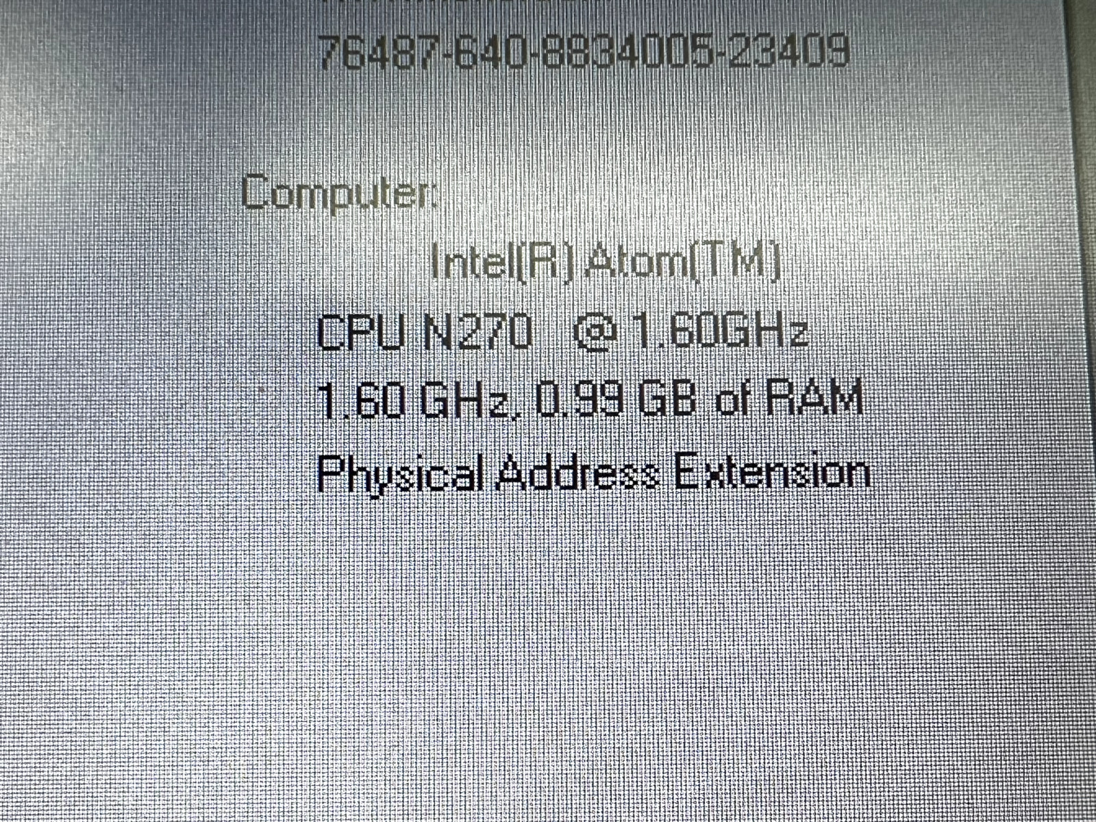 Compaq Mini 110c-1100DX Netbook 160GB HDD 1GB RAM Windows XP Pro Needs Reset