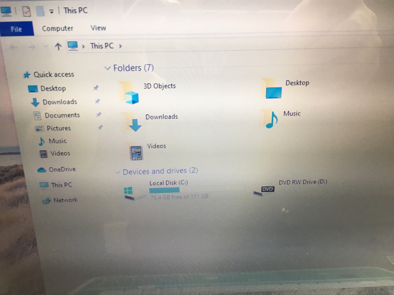 HP Pavilion G6 AMD A4-3300M 1.90GHz 6GB 120GB SSD [ Flowers ] Windows 10
