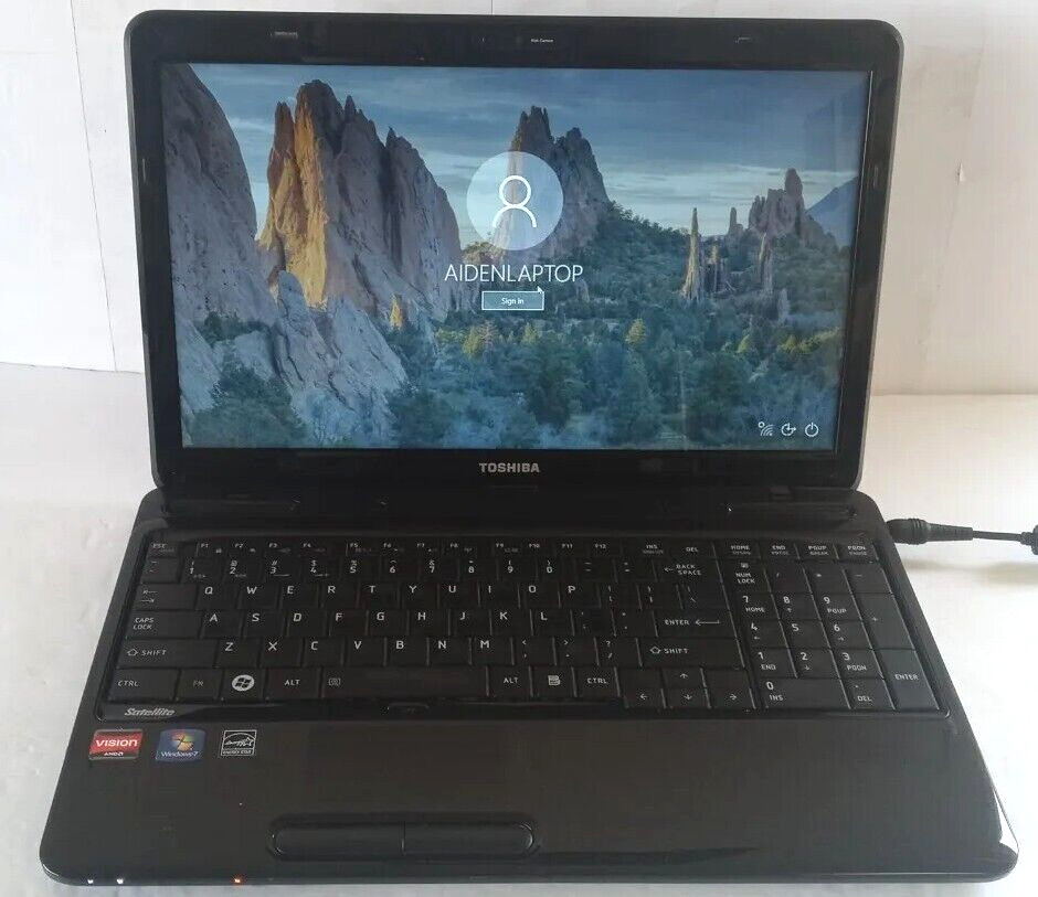 TOSHIBA SATELLITE L655D-S 15.6″ AMD TURION ll 2.30GHz 4GB 500GB WIN 7 PRO