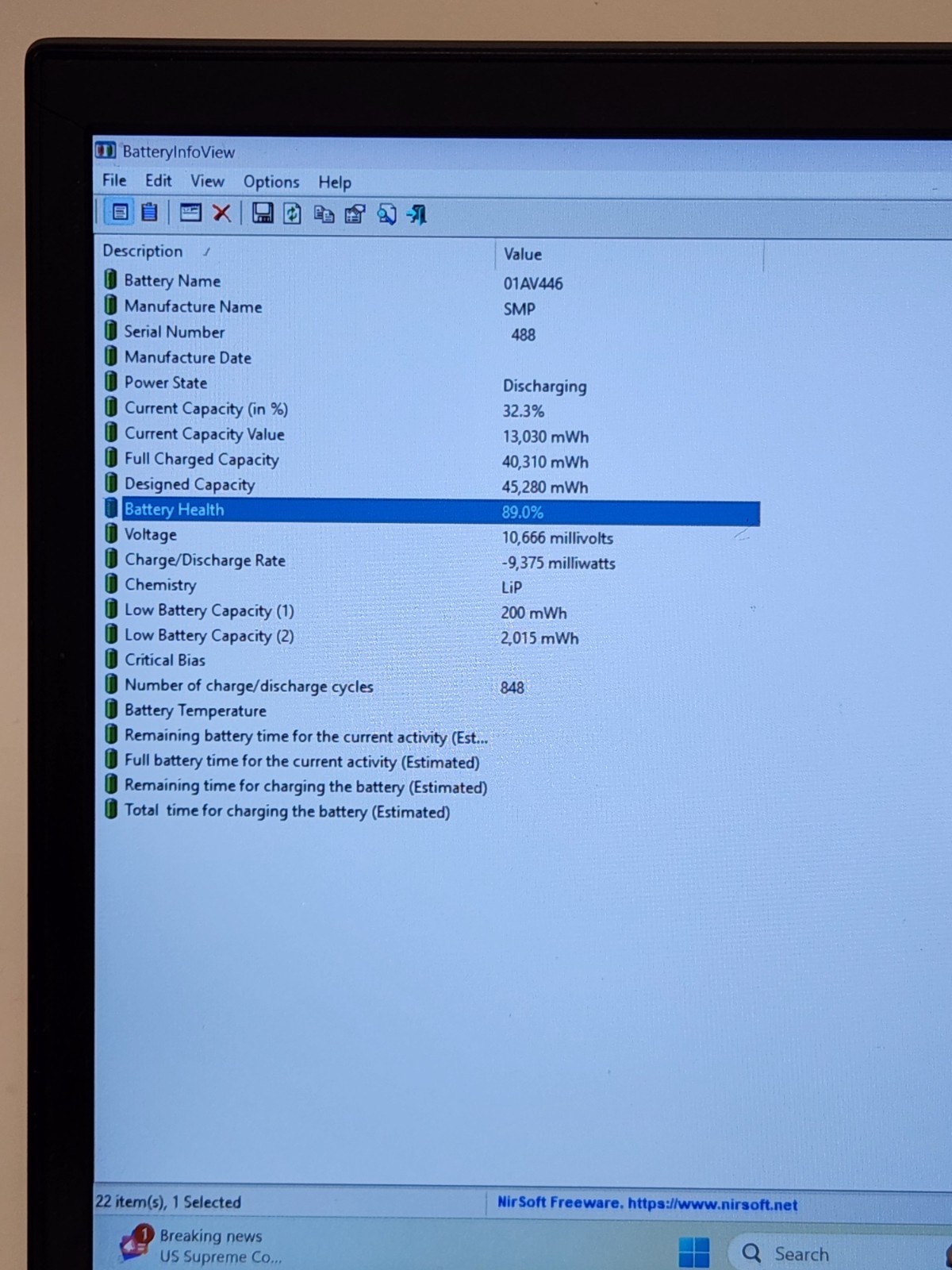 Lenovo ThinkPad E15 15.6″ Laptop i7-10510U 1.8GHz 8GB RAM 256GB NVMe W11P *READ*