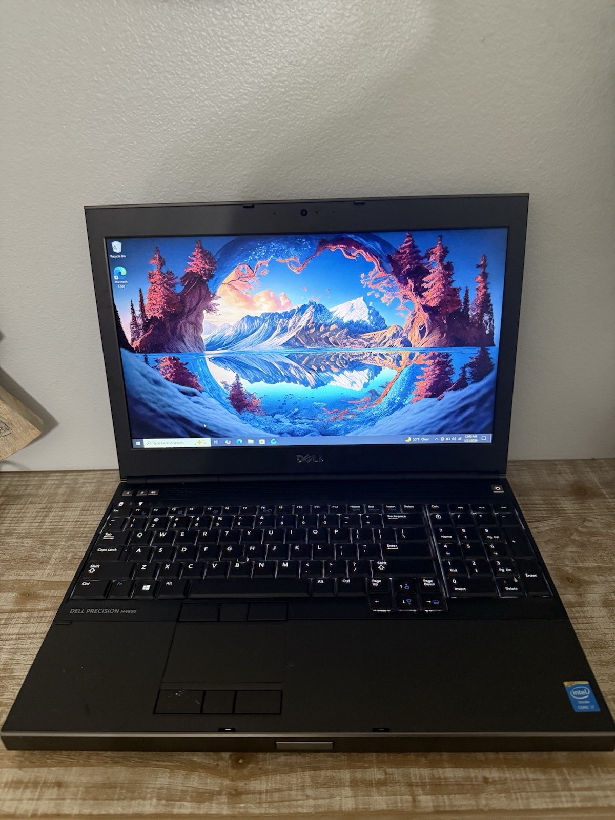 Dell Precision M4800 15.6″ Quad-Core i7-4800 MQ Nvidia k1100m 10GB RAM 500gb HDD