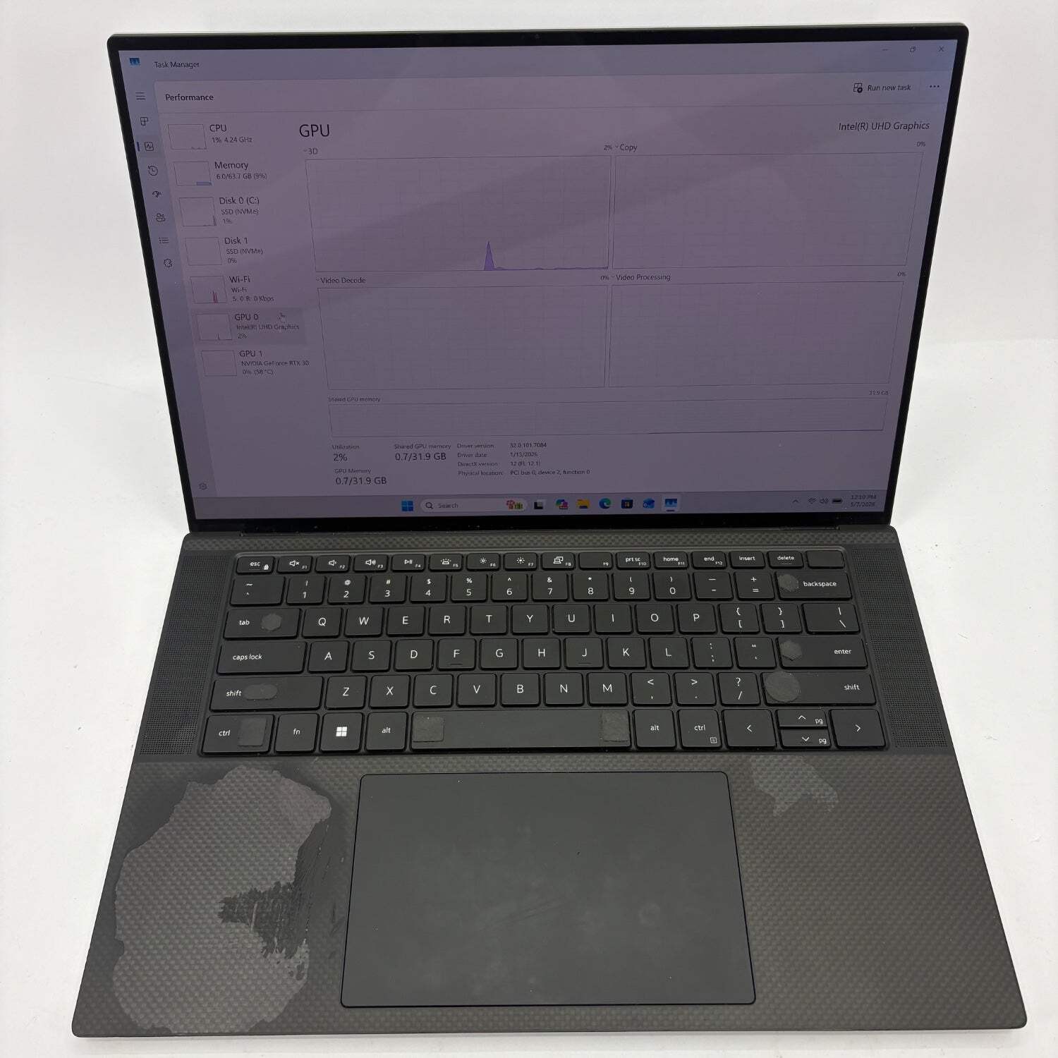 Dell XPS 15 9510 15.6″ i7-11800H 2.3GHz 64GB RAM 1TB SSD GeForce RTX 3050 Ti