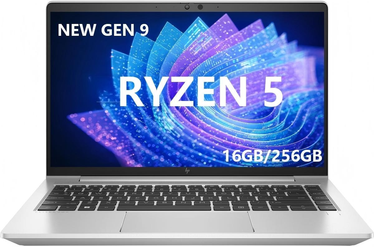 HP EliteBook 645 G9 Ryzen 5 5675U 16GB 256GB SSD FHD Backlit Win11 Pro