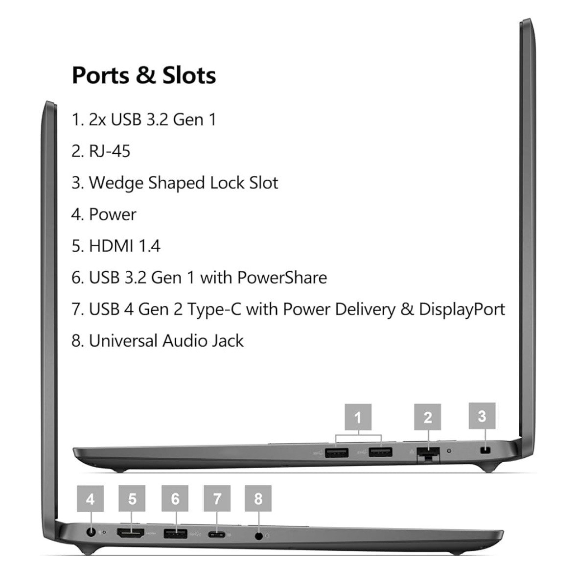 Dell Latitude 3550 laptop for business and work, Intel 10-Core i5-1335U