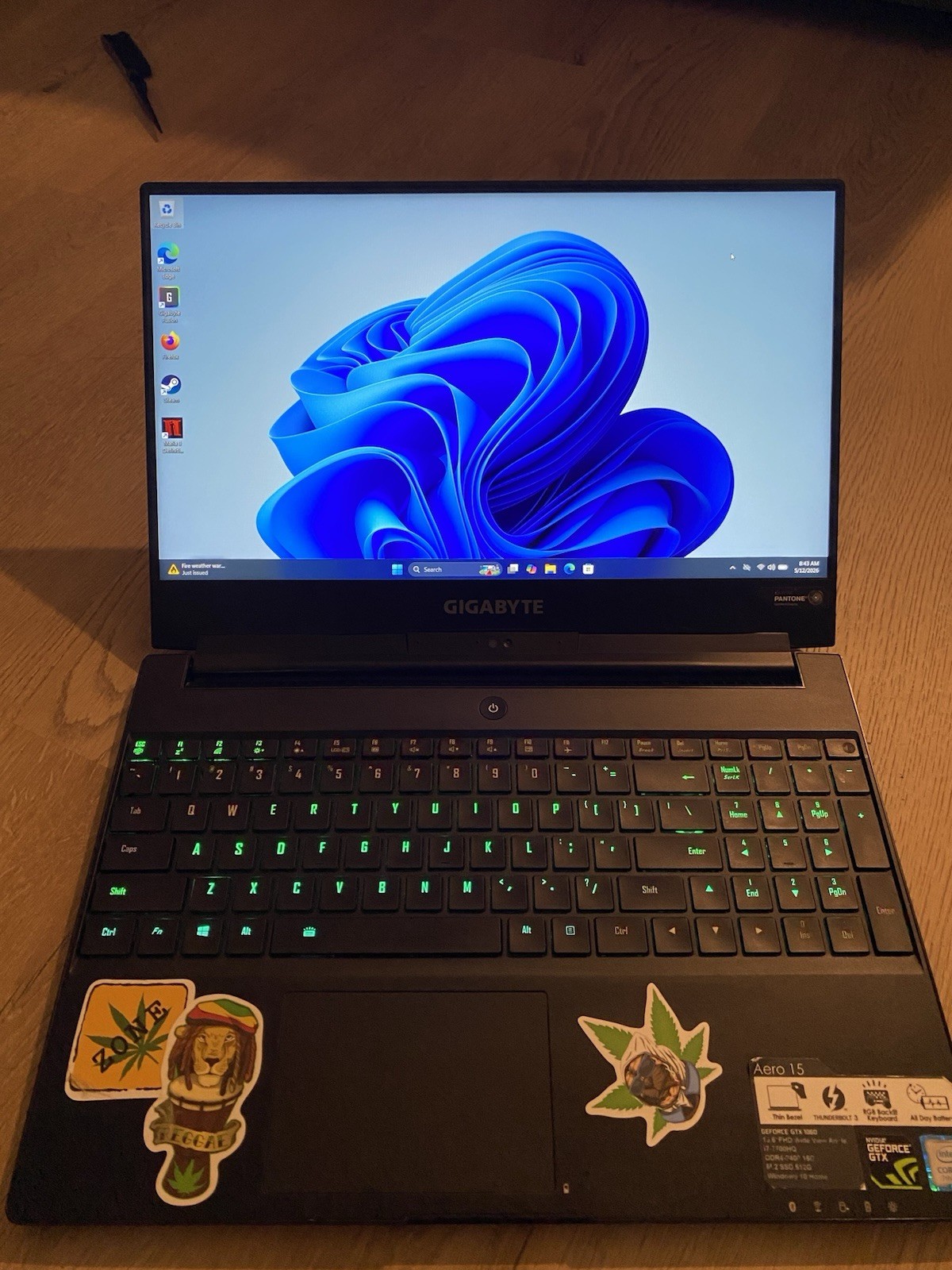 Gaming Laptop Gigabyte Aero 15