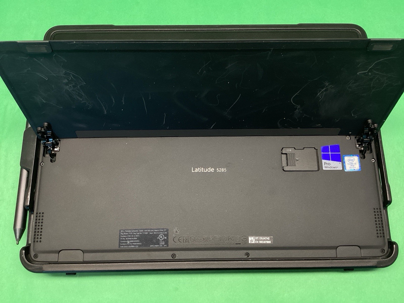 Dell Latitude 5285 2 in 1 Laptop i5-7300U 256GB 8GB & Case & Pen – UNTESTED