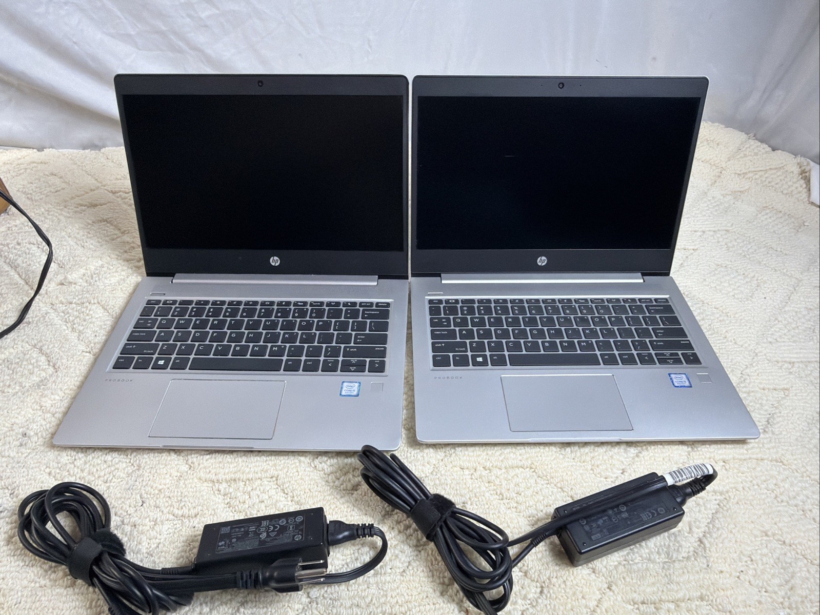 Lot Of 2 HP ProBook 430 G6 Core i5 No HDD 4 And 8 Gb Ram.