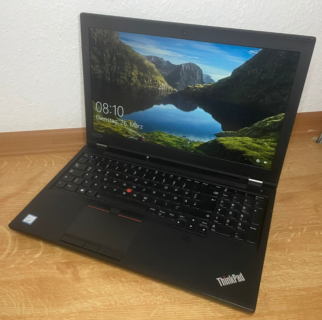 Workstation Lenovo ThinkPad P52 i7-8850H 32GB 512SSD 15.6″FHD Win11 DE-BACKLIT