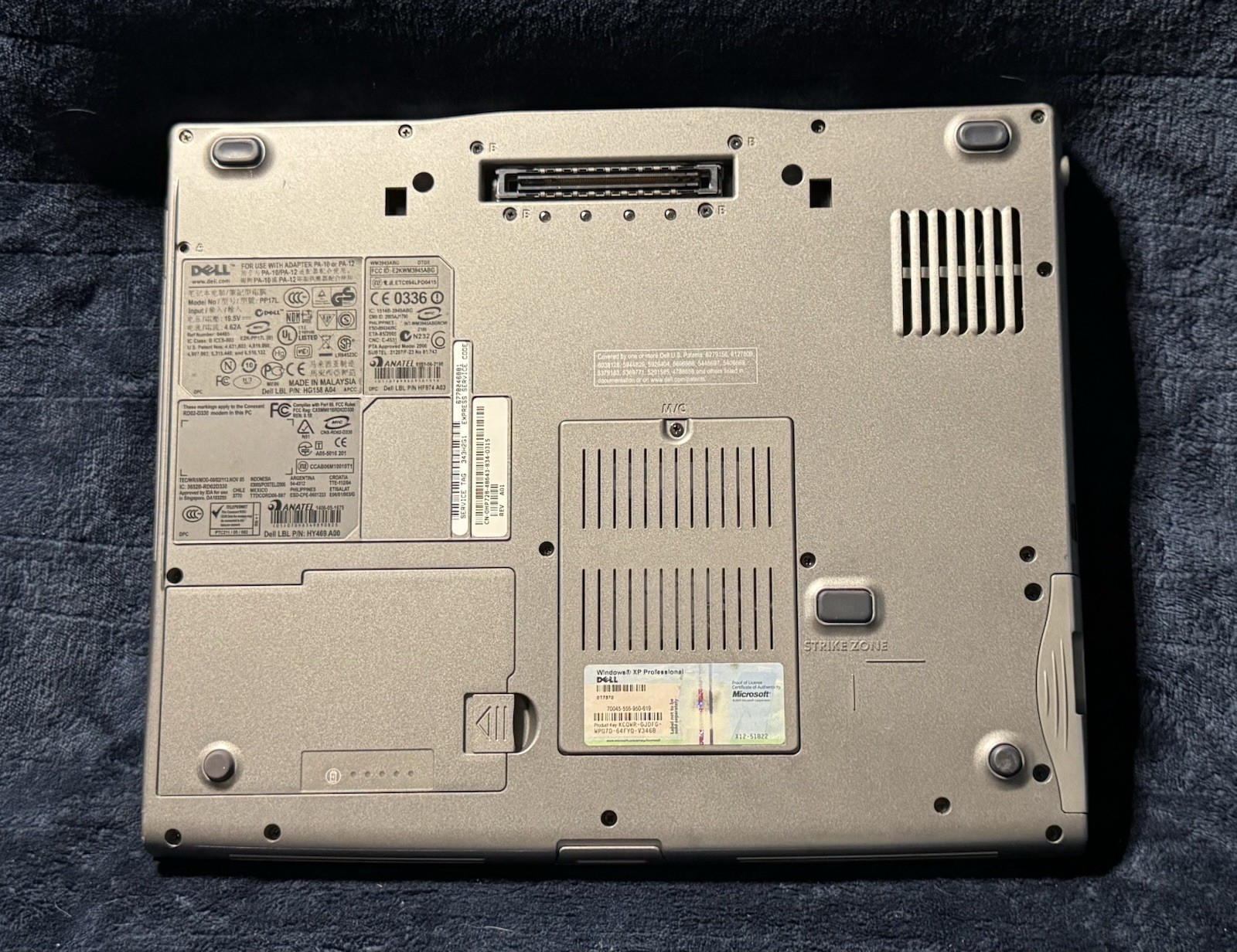 Complete Dell Latitude D530 15″/C2D 2.00GHz/4GB/128GB SSD/WiFi/Serial DSUB/XP