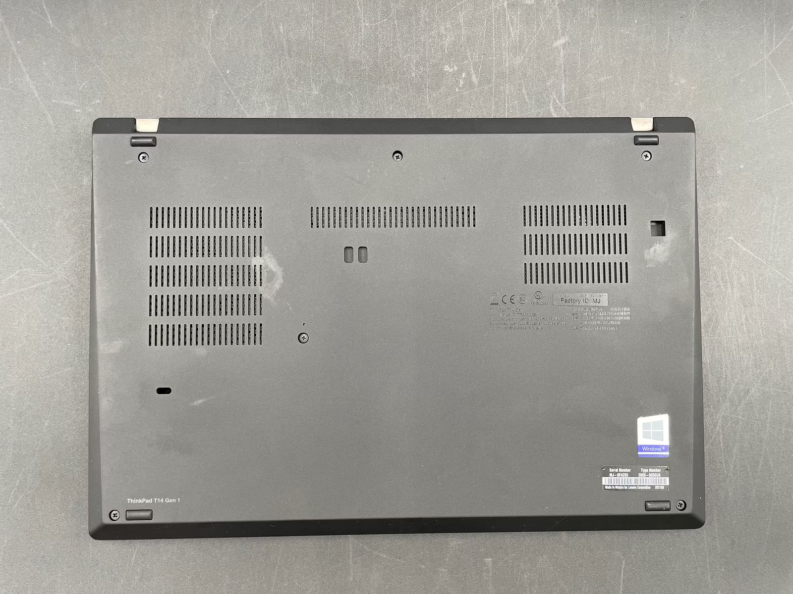 LENOVO ThinkPad T14 Gen 1 Used (i7-10510U CPU @ 1.80GHz-16GB-512GB NVMe)