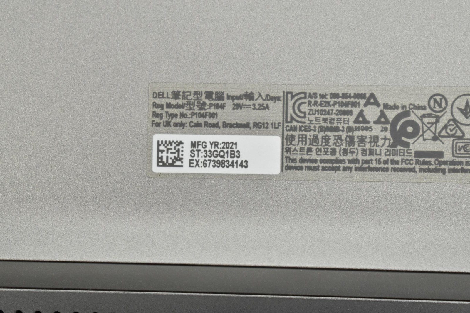 Dell Latitude 5520 Laptop i5-1135G7 2.4GHz 16GB 256GB SSD No OS *See Details*