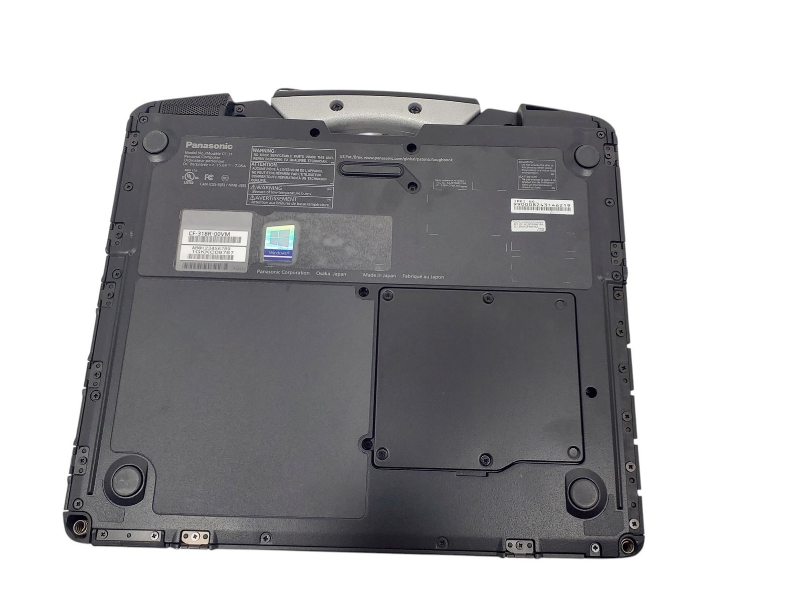 Panasonic Toughbook CF-31-6 Intel Core i7-7600 16GB RAM 256GB SSD