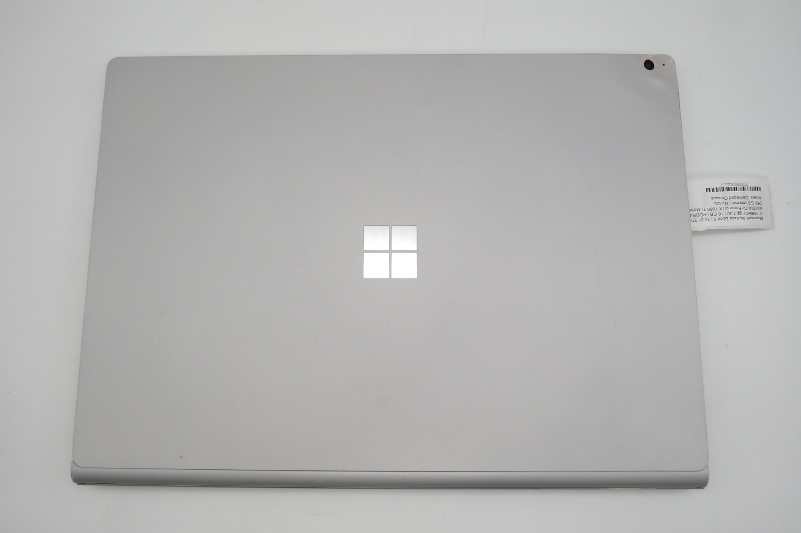 Microsoft Surface Book 3-15″-i7-1065G7@1.3GHz-16GB RAM-256GB-GTX 1660-NO OS