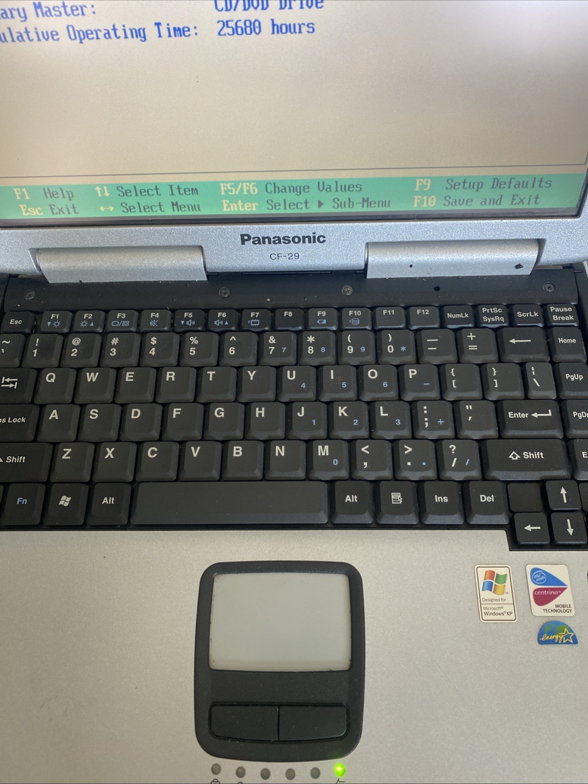 Panasonic Toughbook CF-29 13.3in. (60GB, Intel Pentium M, 1.6GHz, 512MB)…
