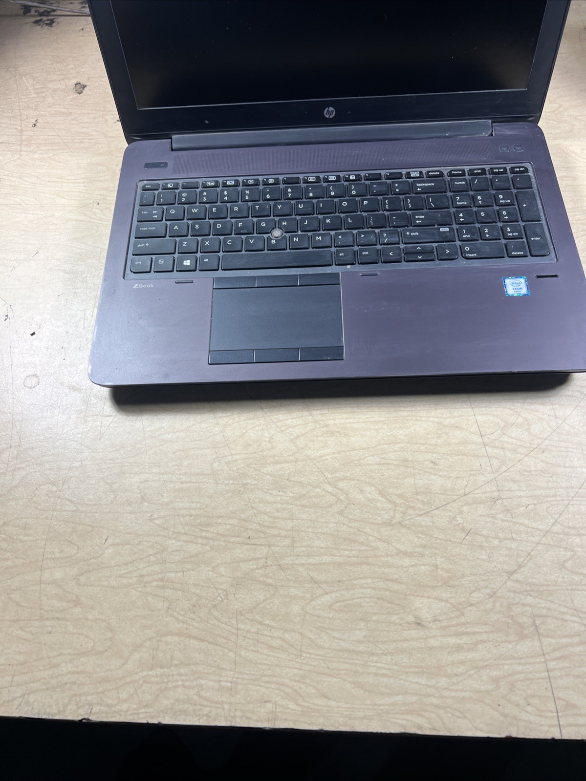 HP ZBOOK I5G4 INTEL XEON E3-1505M 3.00GHZ 8GB RAM **NO HD/ NO CADDIE/ NO OS