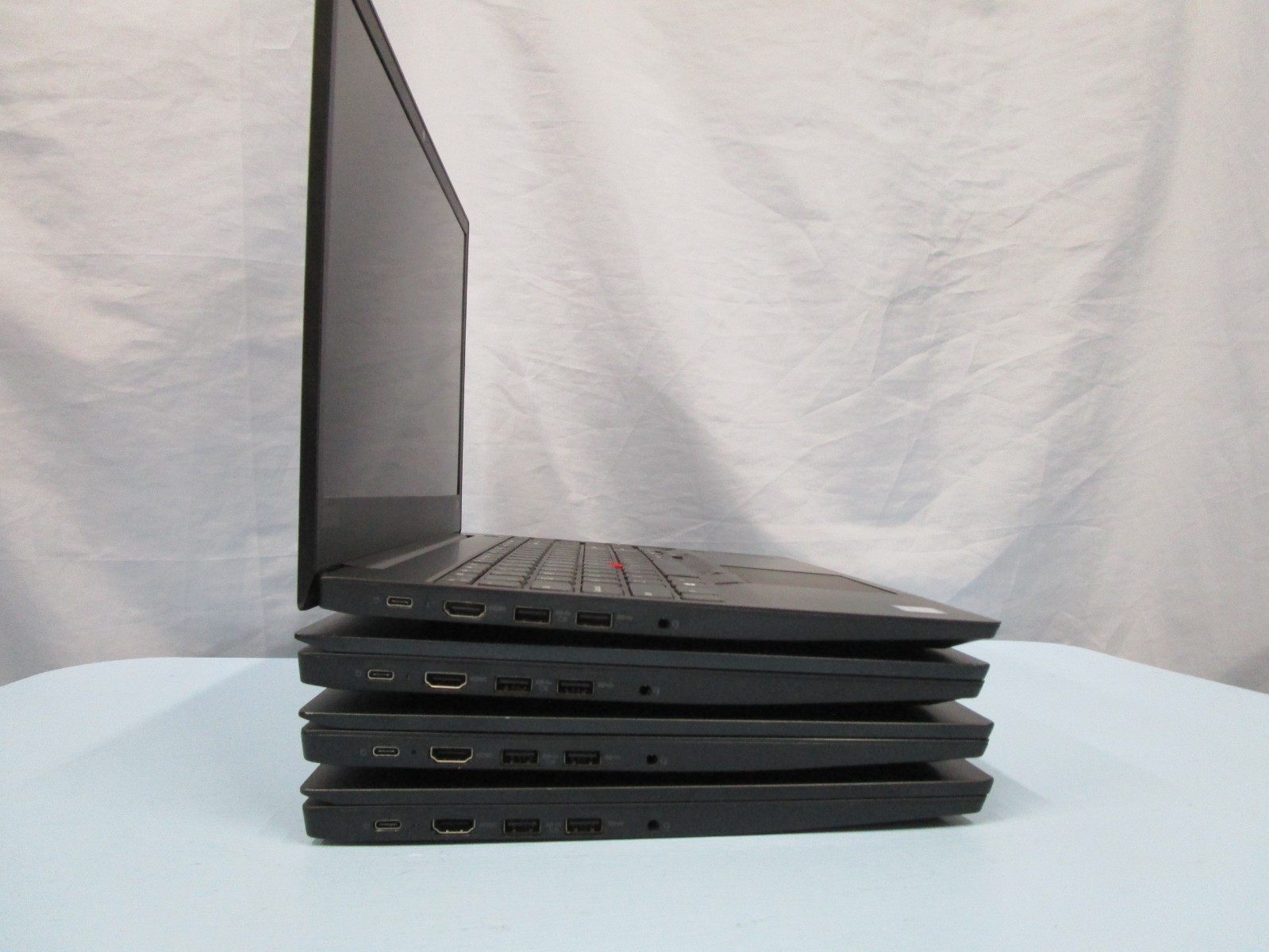 (Lot of 4) Lenovo ThinkPad E590/E595 Laptops – For Parts Only – Minus Hard drive