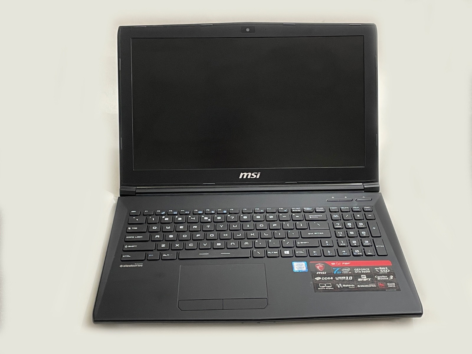MSI GL62 7QF 15.6″ Laptop i7 – 8GB Memory – NVIDIA GeForce GTX 960M – 500GB SSD