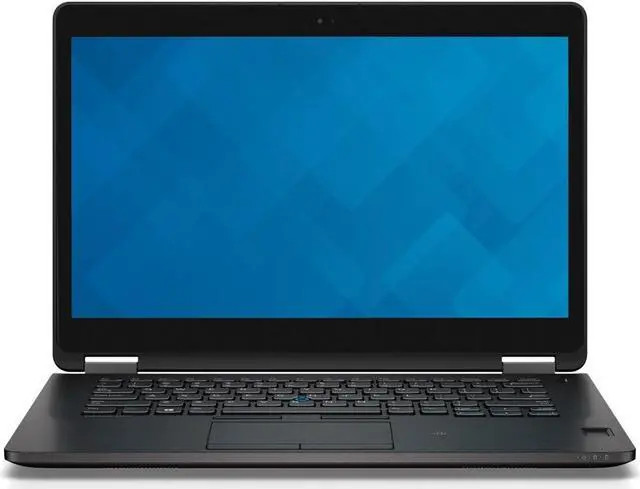 Dell Latitude E7470 14 in 8GB RAM 128GB SSD Core i7-6600U W10 Pro Black