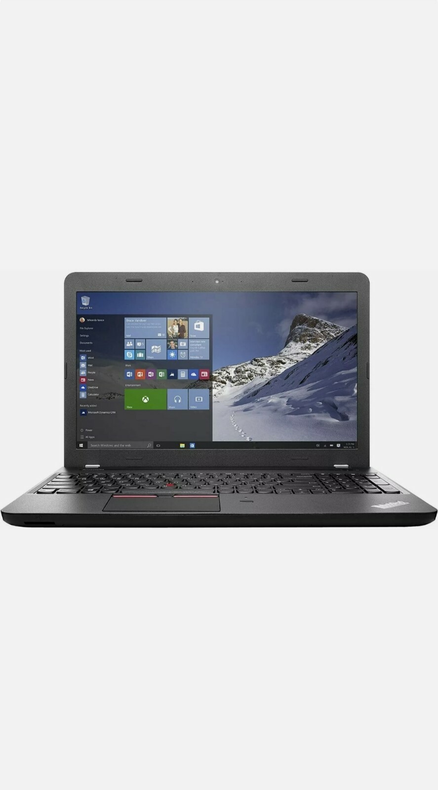 Lenovo ThinkPad E560 Laptop 15.6″ i5-6200U 2.3GHz 4GB Ram 500GB HDD W10P