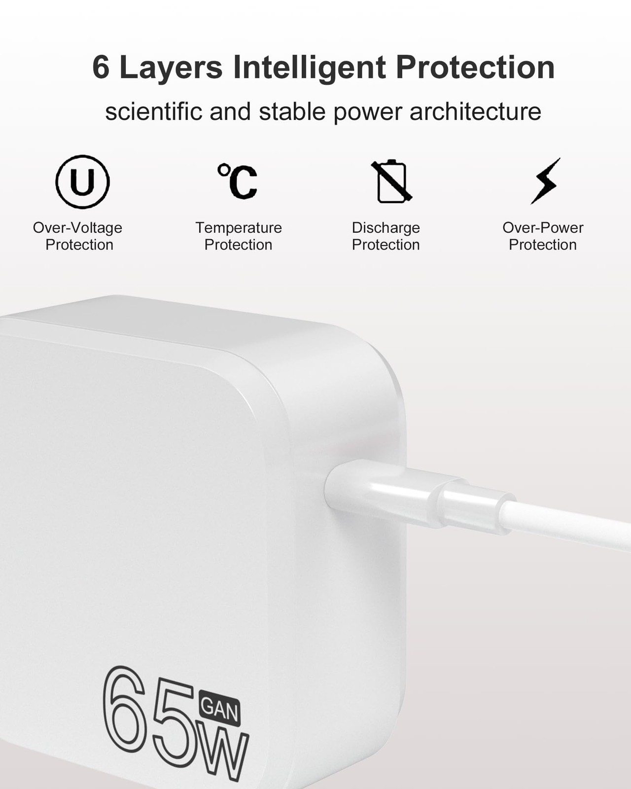Janboo 65W 45W USB-C Charger for LG Gram 15Z90N 14Z90N 17Z90N 16Z90P