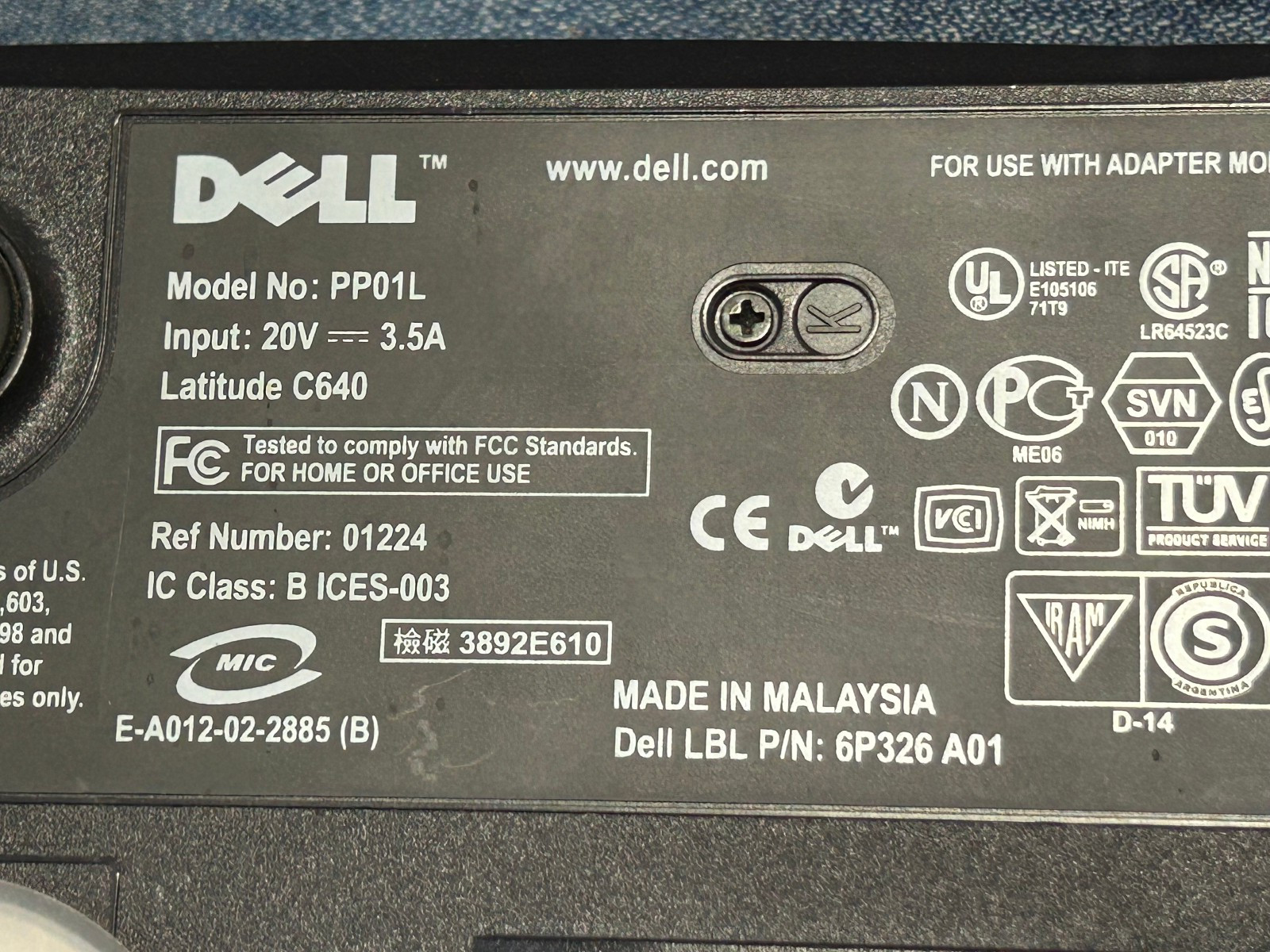 Dell Latitude C640 Pentium 4M/ 2.2GHz , XP Proffesional O/S, 20GB HDD