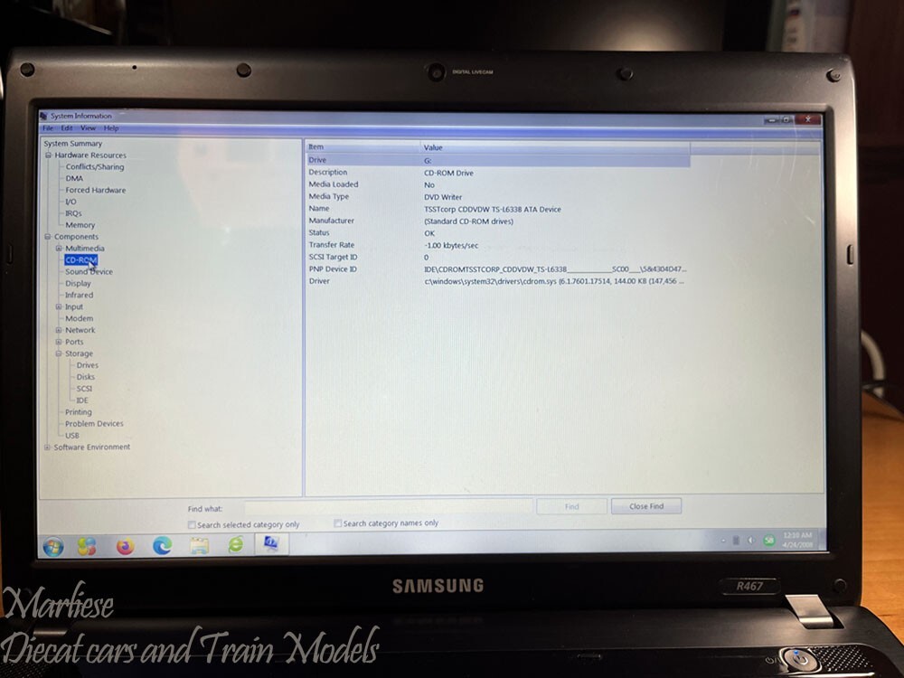 Samsung R467 14″ Laptop – Intel Pentium T4200, 2GB RAM, 250GB HDD, Windows 7