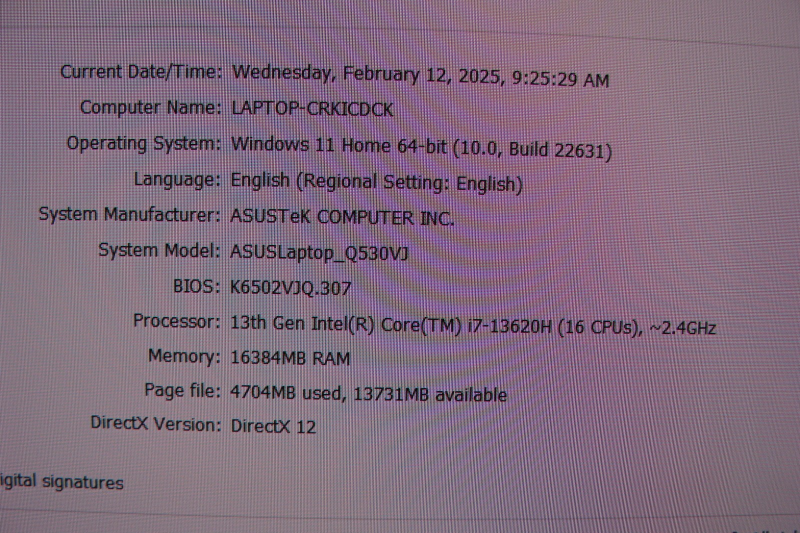 Asus Creator Q530VJ 15.6″ FHD OLED i7-13620H 2.4GHz 16GB 512GB RTX 3050 15cycles