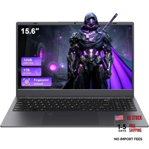Laptop, 12GB LPDDR5 RAM 1TB SSD, 15.6 Inch Laptop Computer, N95 Quad Core