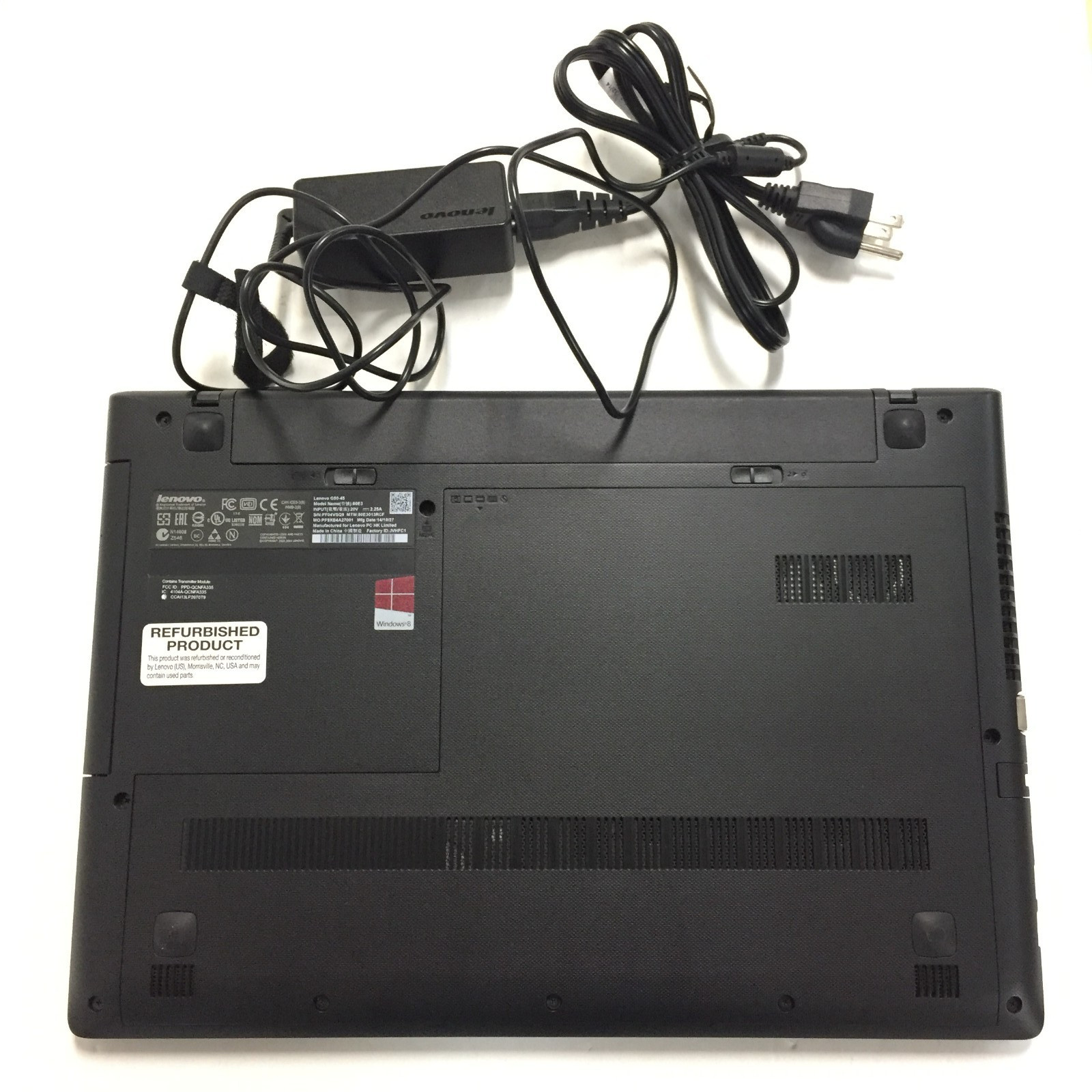 *Bad Battery*Lenovo G50-45 Laptop 80E3-X014CF/AMD A6-6310/8GB RAM/1TB HDD/Win8.1