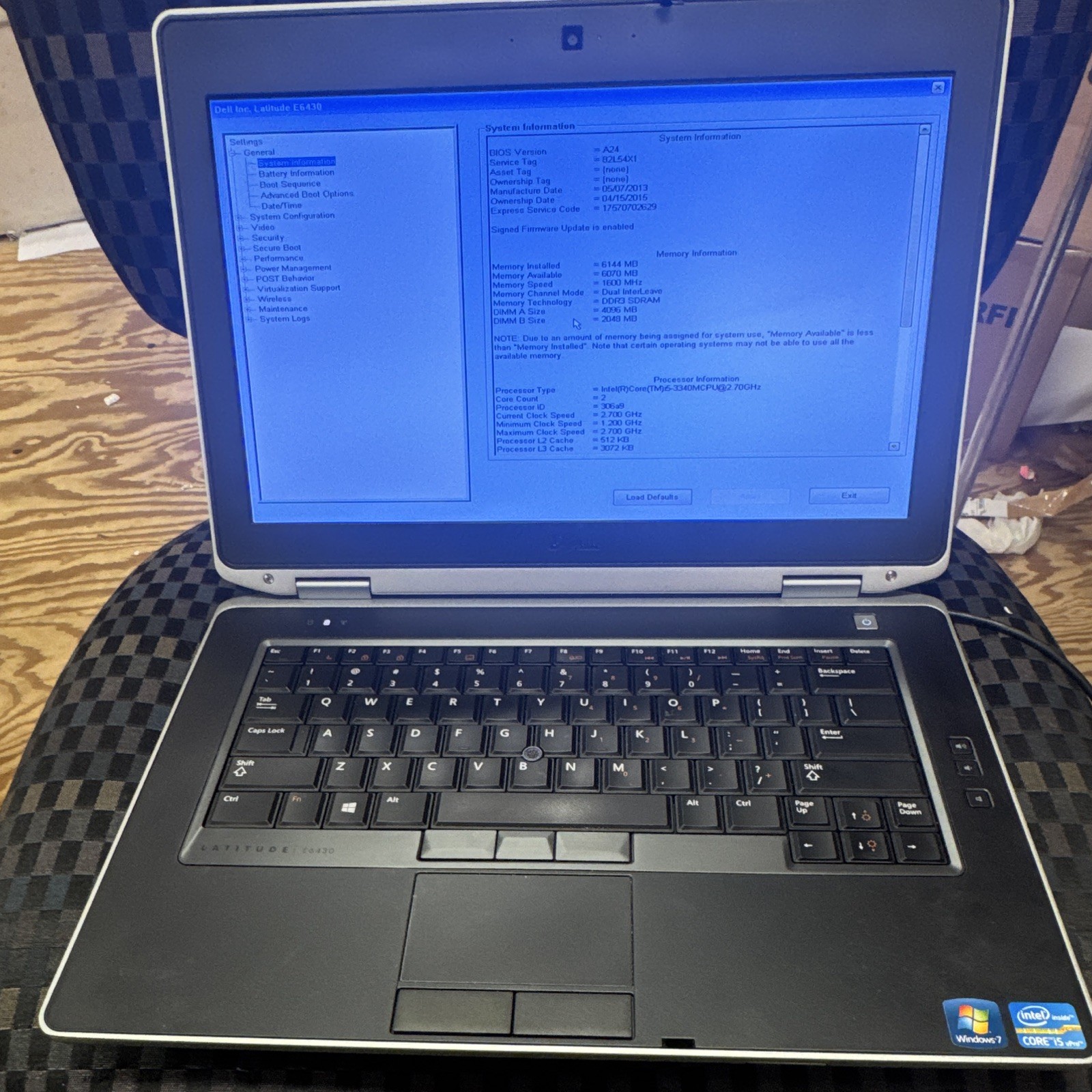 Dell Latitude E6430 14″ i5-3340M 2.70GHz 6GB 160GB SSD Win 10 Black *READ*