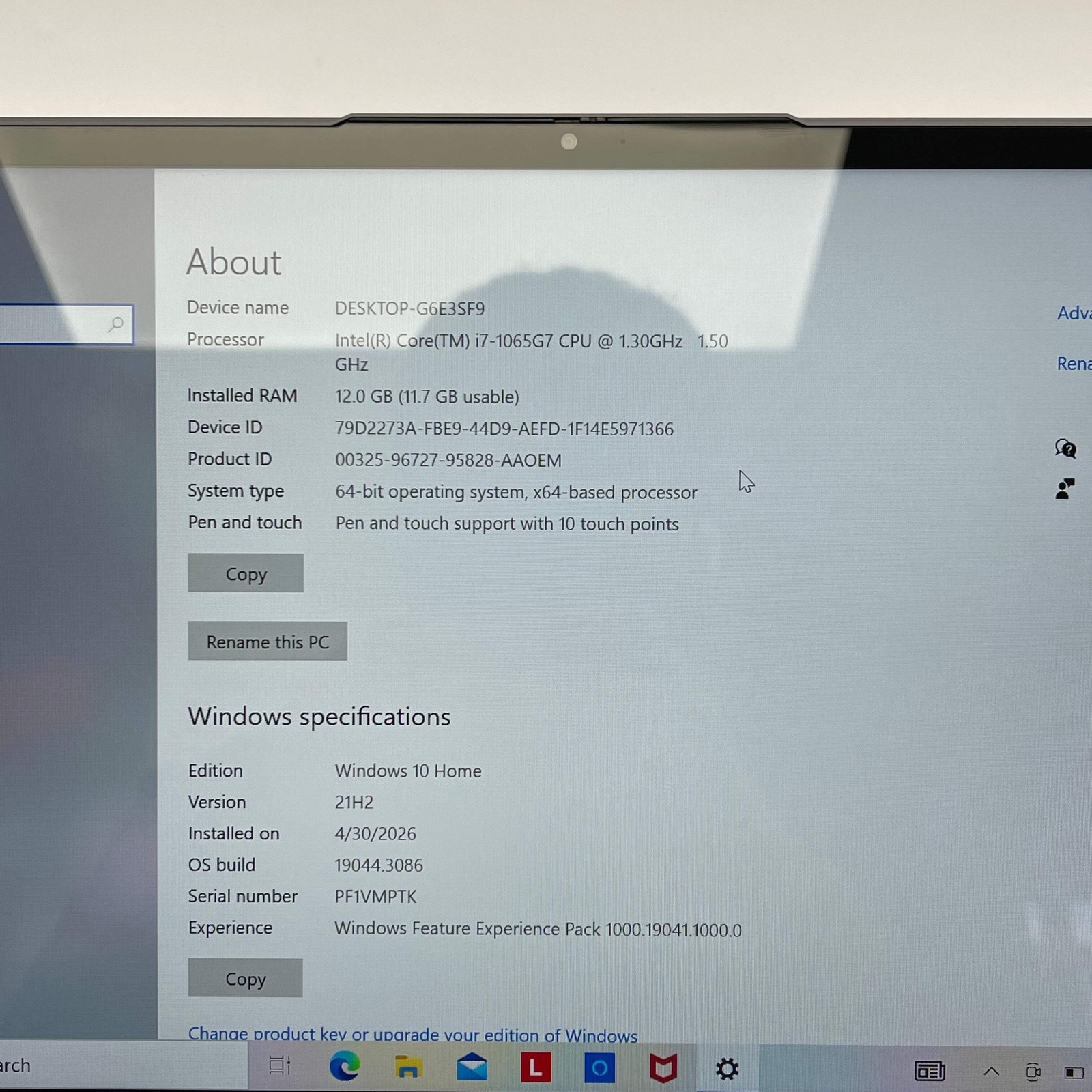 Lenovo Yoga C940 81Q9 14″ i7-1065G7 1.3GHz 12GB RAM 512GB SSD