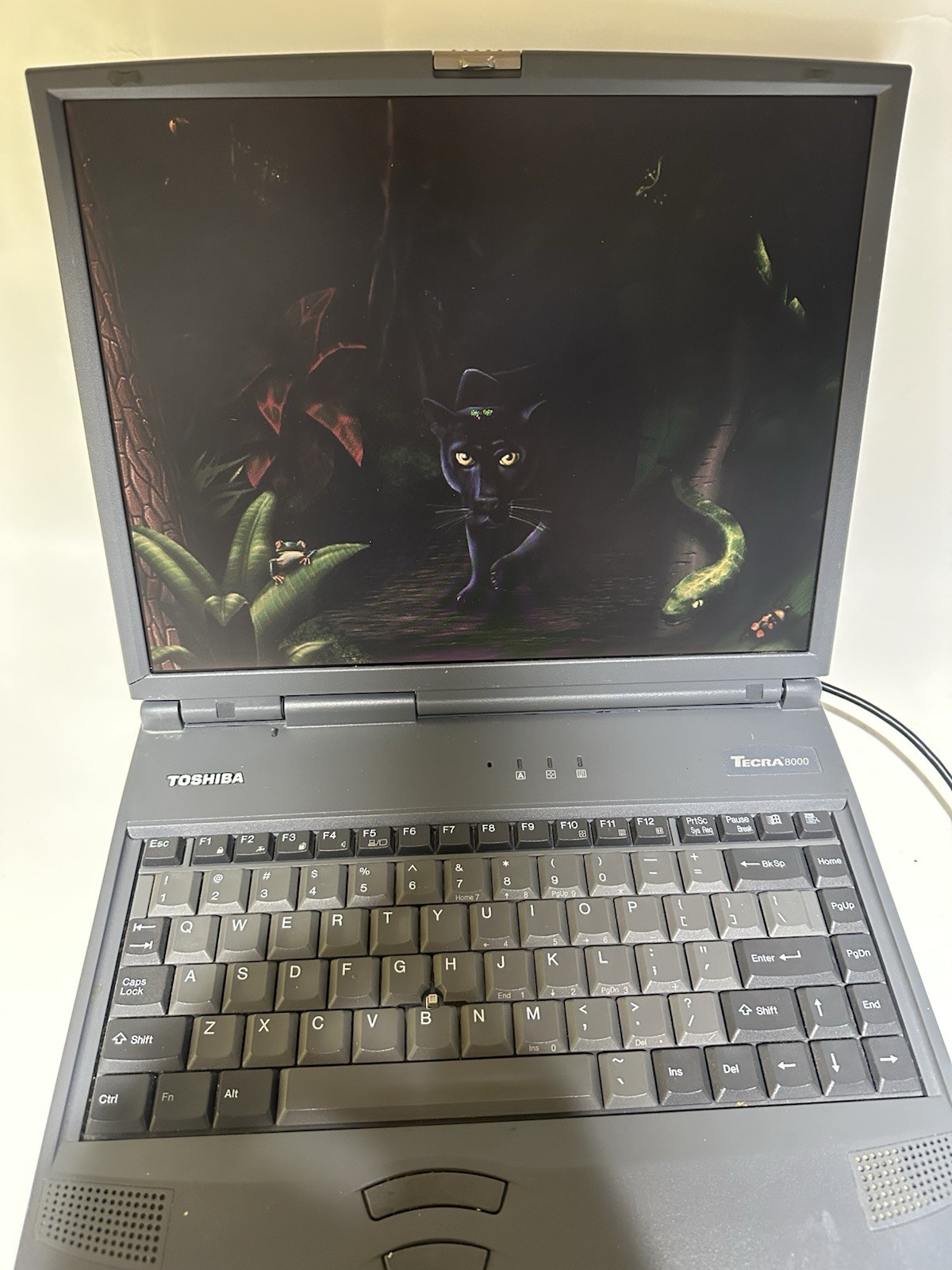 Vintage Toshiba Tecra 8000 PII 14.1″ 8GB Laptop Notebook Computer Windows 98